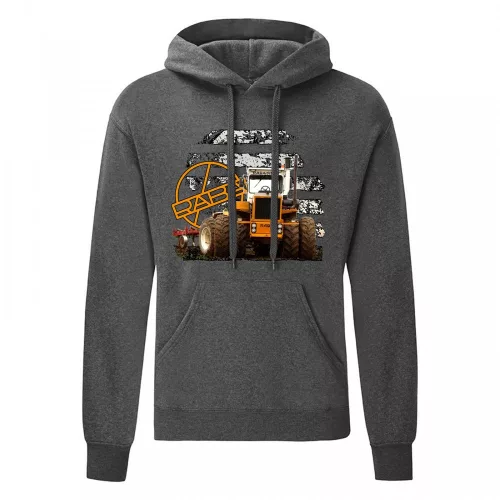 rába steiger v práci svetr s mikinou tmavo šedý