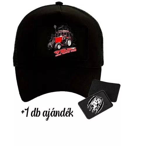 baseballová čiapka mtz belarus čierna výmenná nášatia