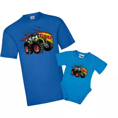 claas axion modrá agro páry  sada s telom - doprava zadarmo!