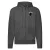 hunter coat tmavosivá mikina na zips