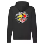 abarth čierny sveter na zips