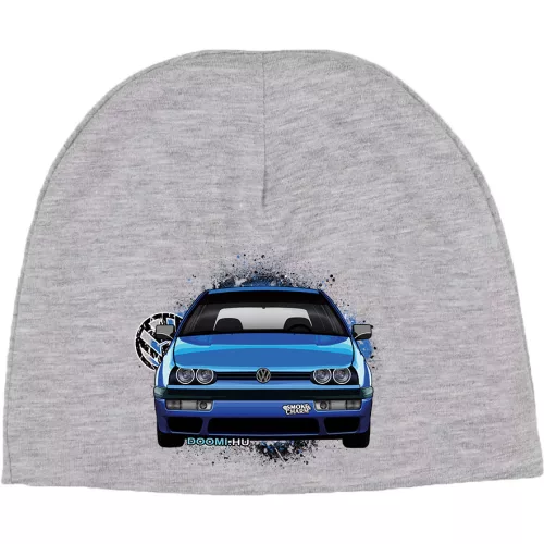 vw golf mk3 dieťa čiapka sivá