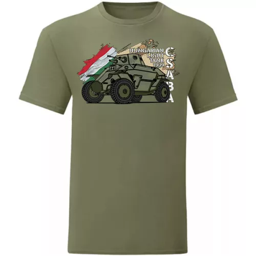 tričko csaba light tank (zelená)