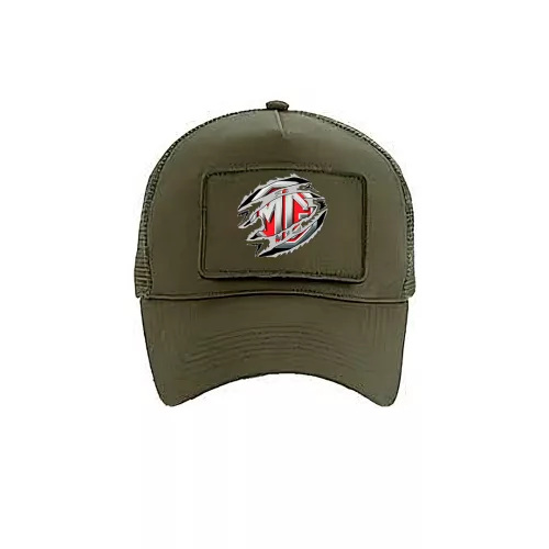 vymeniteľná šiltovka mg military zelená