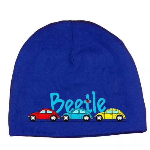 beetle dieťa čiapka  modrá