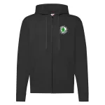 skoda zips čierna mikina