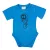 robot krátky rukáv body pre bábätká modrá