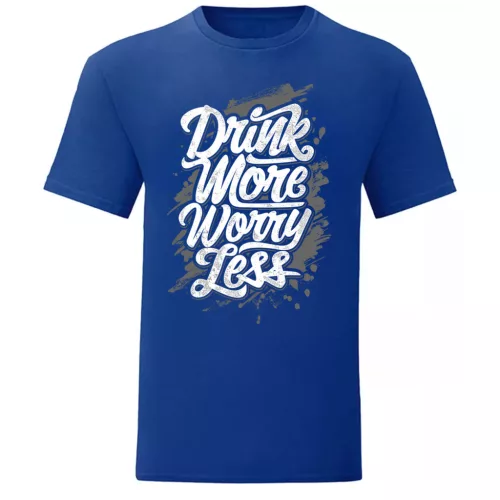 drink more…modrý tričko