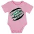 land rover ružová dojčenské telo s krátkym rukávom