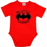 batman body pre bábätká červené