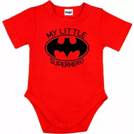 batman body pre bábätká červené