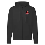mitsubishi zips čierna mikina