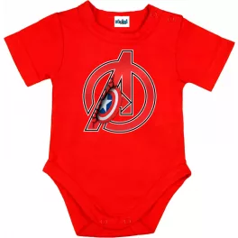 body čiapkatain america bábätká, kombinéza červená