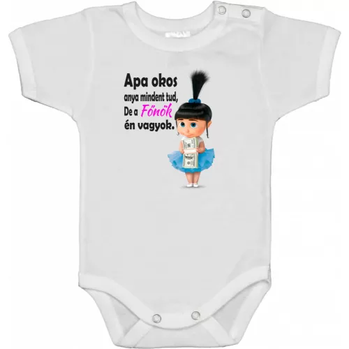 otec chytrý, matka vie všetko, ale ja som šéf! body pre bábätká dievča