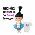 otec chytrý, matka vie všetko, ale ja som šéf! body pre bábätká dievča