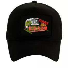 claas dominator čierna výmenná baseballová čiapka