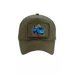 modrá ifa military zelená výmenná baseball čiapka s nášivkami