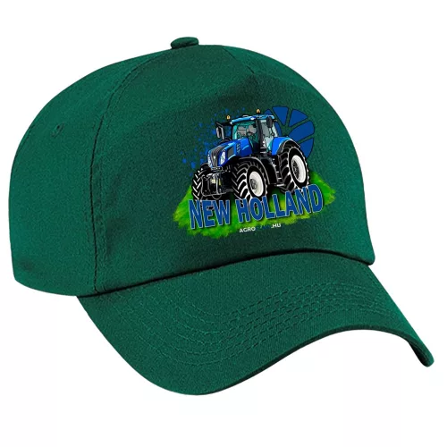 zelená látka new holland baseball čiapka