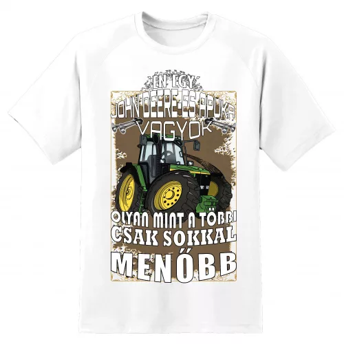 som zelený tractor dad tričko