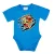 porsche modré dojčenské telo s krátkym rukávom