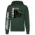 svetre s klokaními vreckami v army (zelený)