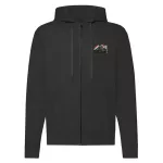 csaba light tank sveter na zips (čierny)