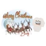 vianočné telíčko pre bábätko