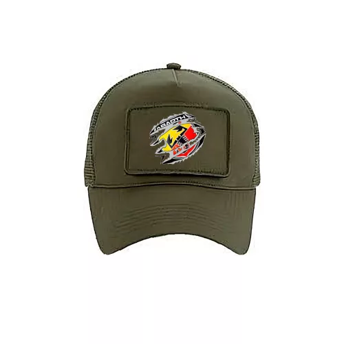 vymeniteľná šiltovka abarth military zelená