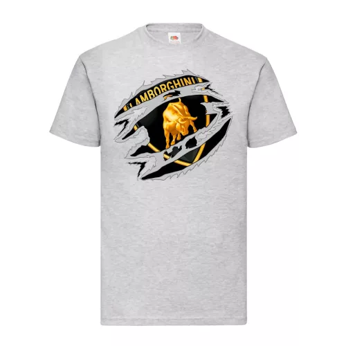 sivé tričko lamborghini