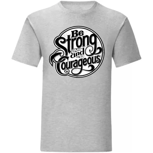 be strong…sivá tričko