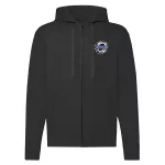 volvo zips čierna mikina