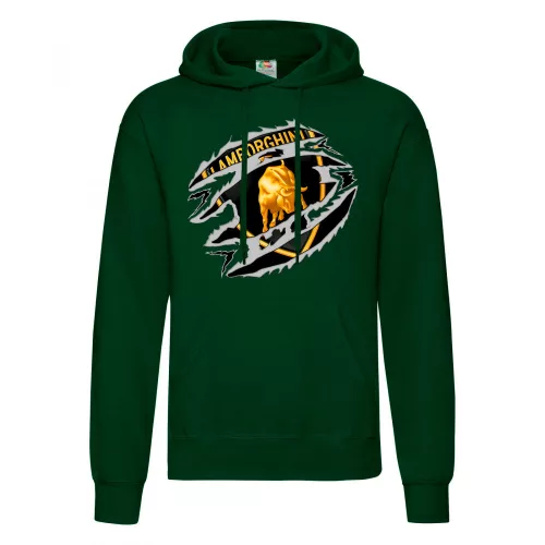 sveter lamborghini zelená