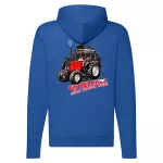 mtz 892 modrá mikina na zip