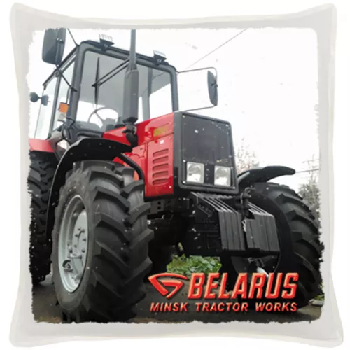 mtz 892 sivá bavlnený vankúš