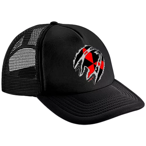 čierna baseball čiapka mitsubishi
