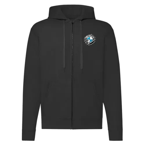 mikina bmw zips čierna