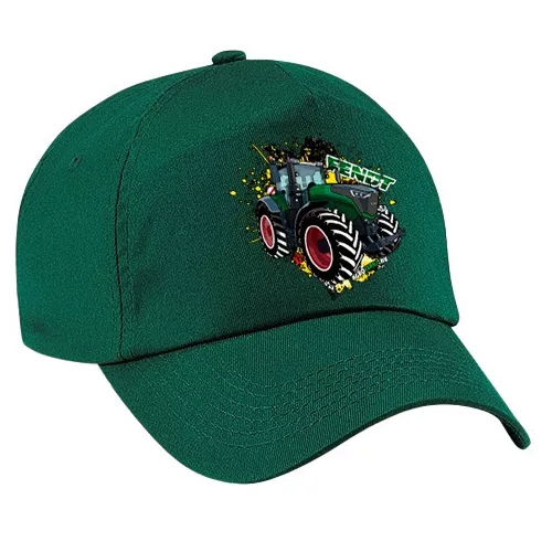 baseball čiapka fendt zelená látka