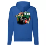 malý dutra modrá mikina na zips