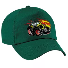 zelená látka baseball čiapka claas traktor