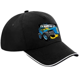 baseball čiapka dutra s čierno-bielym