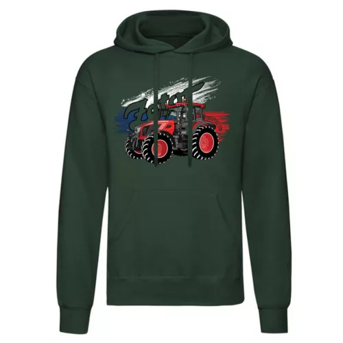 mikina s kapucňou zetor c. 170 zelená