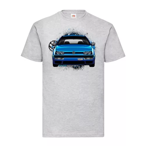 tričko vw golf mk3 šedé