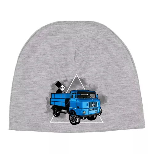 ifa (modrý) detská čiapka sivá