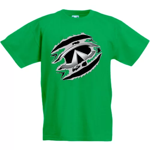 infiniti zelené detské tričko