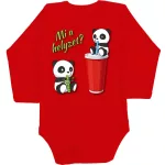[akcia] 92 panda body pre bábätká modrá