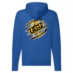 modrá mikina na zips s logom rába