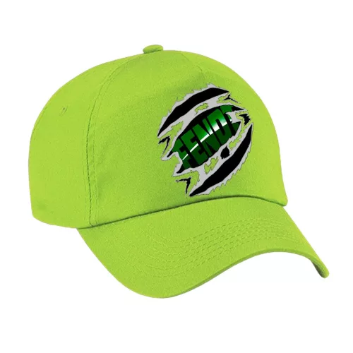 limetková látka fendt detská baseball čiapka