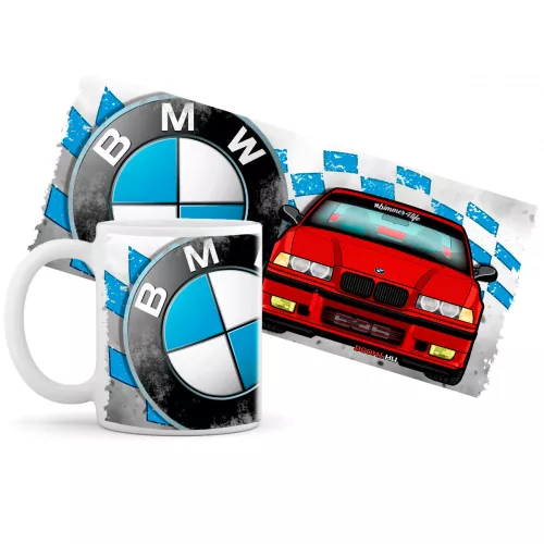 bmw e36 hrnček