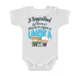 je dobré byť starým rodičom! detské body chlapčenské zelené