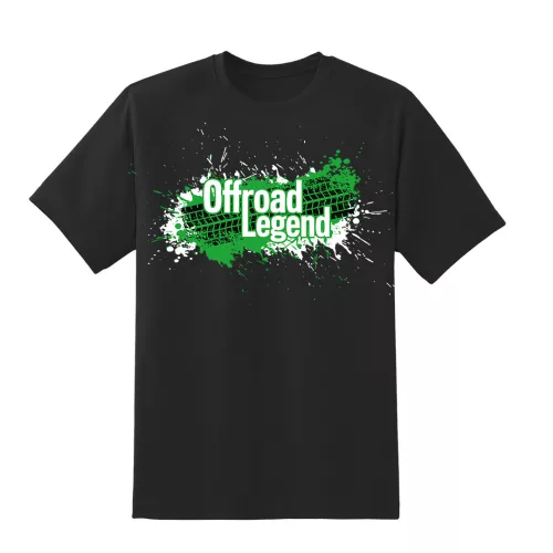 čierne tričko offroad legenda